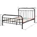 Temple & Webster Black Bailey Metal Bed Frame & Reviews