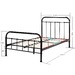 Temple & Webster Black Bailey Metal Bed Frame & Reviews