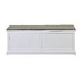 Temple & Webster Hamptons Cushioned Storage Bench