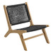 Temple & Webster Harbour Acacia Wood Outdoor Lounge Chair