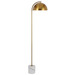 White Marble / Antique Gold