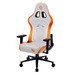 White & Orange