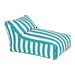 Turquoise & White