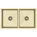Brushed Brass Gold