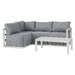 Light Grey & White