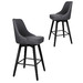 HoxtonRoom 65cm Nosson Bar Stools | Temple & Webster