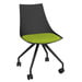 Black & Avocado Green