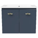 Navy Blue Satin