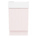 Pastel Pink Satin