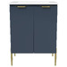 Navy Blue Satin