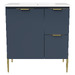 Navy Blue Satin