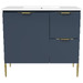 Navy Blue Satin