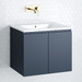 Navy Blue Satin