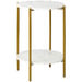 White / Gold