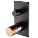 Matte Black & Rose Gold