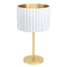 White / Brass