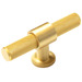 Brushed Satin Brass