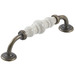 Cream Crackle & Antique Brass