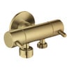 Leau Brass Dual Control Mini-Cistern T-Adapter