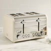 Newbury Stainless Steel 4 Slice Toaster