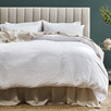Sage Pure French Flax Linen Quilt Cover Set