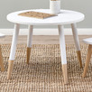 Kids' White Isla Table