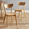 Natural Larsen Wooden Dining Chairs