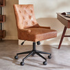 Tan Windsor Scoop Back Office Chair