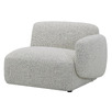 Natural Moab Right Corner Lounge Chair