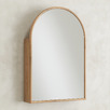 Bronte 600mm Arch Mirrored Shaving Cabinet