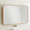 Bronte 1200mm Rectangle Mirrored Shaving Cabinet