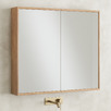 Bronte 900mm Mirrored Shaving Cabinet