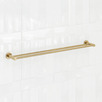 Clovelly 750mm Brushed Gold Double Towel Rail