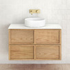Cali 900mm Wall Hung Single Vanity
