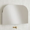 Mecca 1200mm Arch Mirrored Shaving Cabinet
