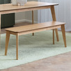Larsen Rubberwood Dining Bench