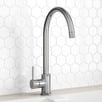 Carson Stainless Gooseneck Kitchen Sink Mixer