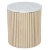 Como Eucalyptus Wood Outdoor Side Table