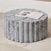 Flora Marble-look Outdoor Coffee Table