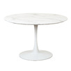 120cm Faux Marble Tulip Table Replica
