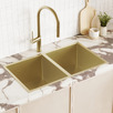 Henley 770mm Double Stainless Steel Kitchen Sink