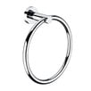 Rosa Brass Towel Ring
