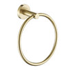 Rosa Brass Towel Ring