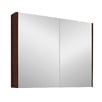 Dustin 900mm Fluted Mirrored Shaving Cabinet with Glass Shelves