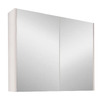 Dustin 900mm Fluted Mirrored Shaving Cabinet with Glass Shelves