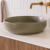 Monroe 400mm Round Ceramic Above Counter Basin