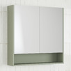 Sanremo 750mm Mirrored Shaving Cabinet with Open Shelf