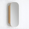 Jazz  Arch 400mm Mirrored Shaving Cabinet