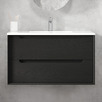 Byron 900mm Wall Hung Single Vanity with Ceramic Countertop