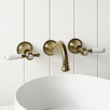 Clementine Bath/Basin Wall Tap Set